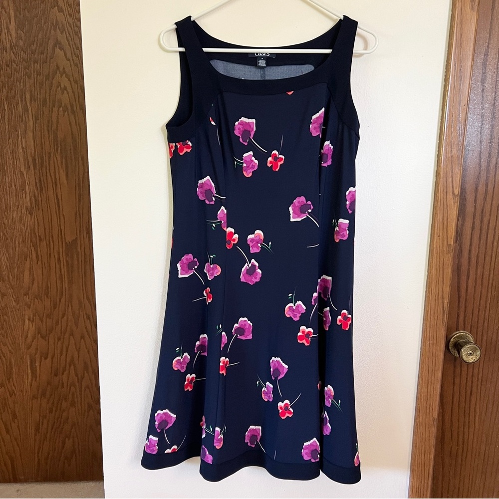 Chaps | Navy Dress